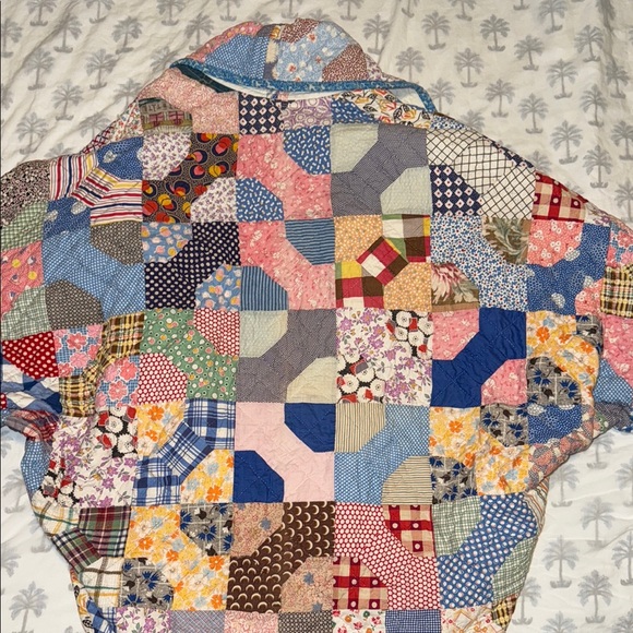 Patchwork Women's Jacket - Picture 3 of 7